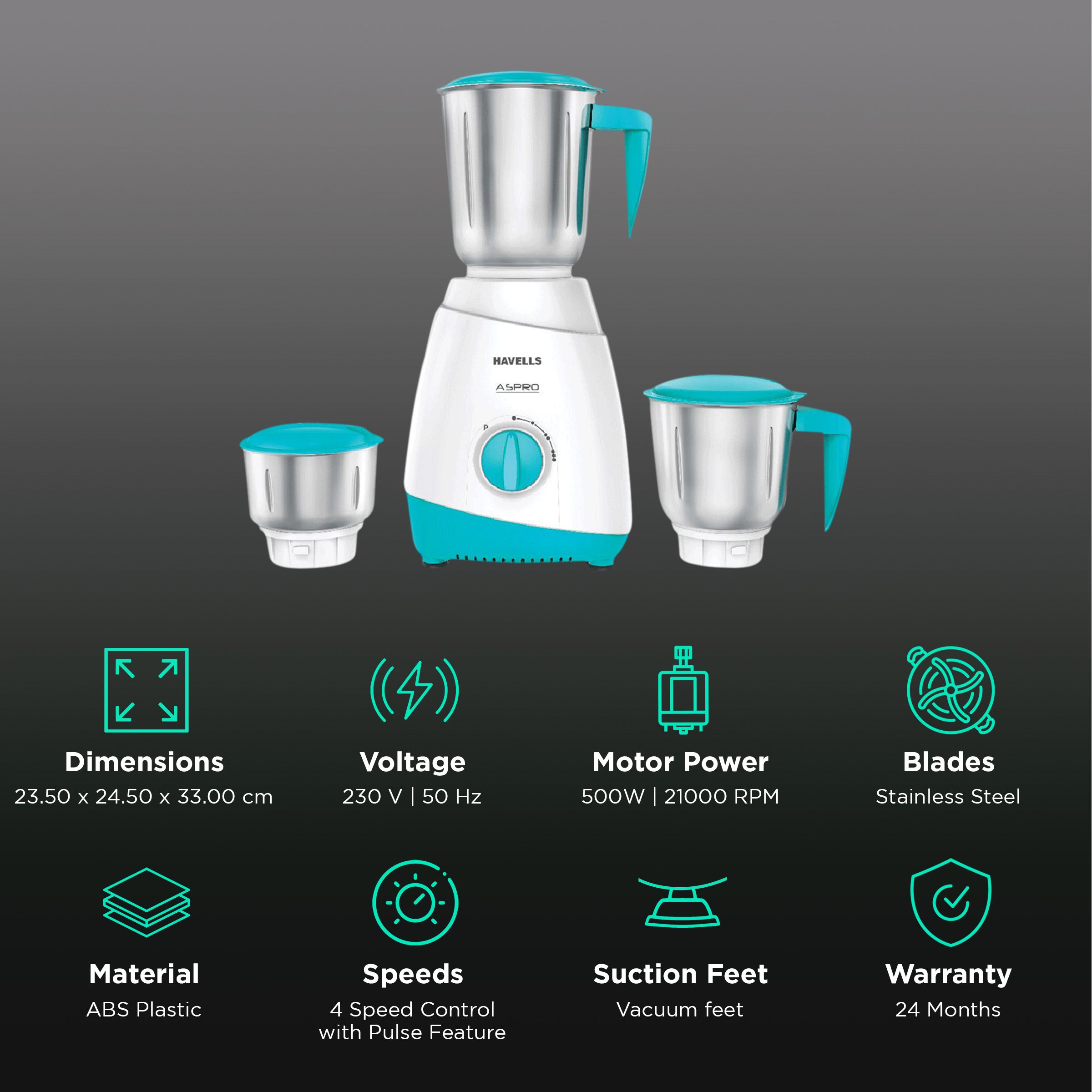 Aspro deals mixer grinder